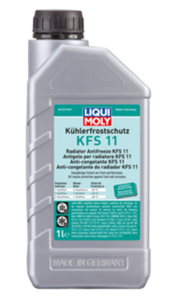 Envase de aceite LIQUI MOLY REFRIGERANTE Anti-congelante KFS 11+ COLOR ROSADO - 1LT grado N/A - Lubricentro Piloto